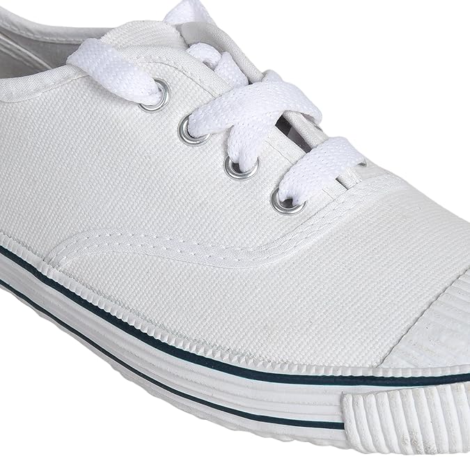 White PT Shoes for Boys - View 4