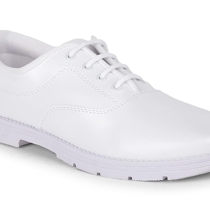 White Shoe for School Boys  - View 4